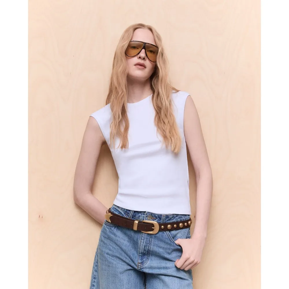 Camiseta lisa de manga corta de mujer - Easy Wear - FashionsVida