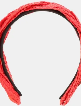 Zahati - Diadema trenzada roja - Zahati - FashionsVida