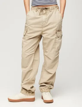 Pantalon Cargo Para Stonewash Taupe Brown 28 - Superdry - FashionsVida