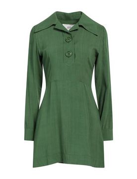 Minivestido Mujer Verde 34,36,38 Mujer