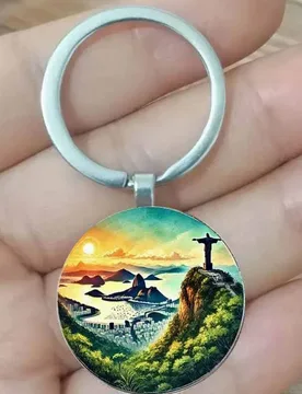 Circular zinc alloy anniversary and holiday gifts. South American style design - Aliexpress - FashionsVida