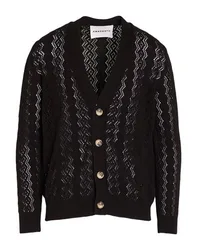 Strickjacke Herren Schwarz M Herren