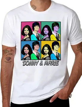 Donny and Marie Osmond 80s Pop Art Style T-Shirt t shirt for man 100 percent cotton t shirt man cotton T-Shirt - Aliexpress - FashionsVida