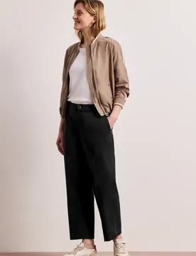 Straight Leg Chino im Casual Fit female Schwarz