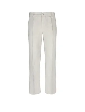 Mac Leinenhose NORA gris 42/L30 - Mac - FashionsVida