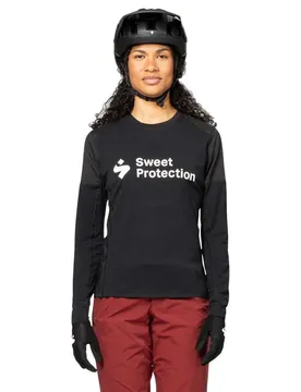 Protection Maglia Da Enduro A Maniche Lunghe Hunter Merino Hybrid Black