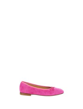 Ballerine pelle scamosciata FUCSIA 35
