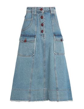 Jeansrock Damen Blau 32 Damen
