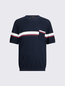 LIU JO t-shirt uomo denim scuro