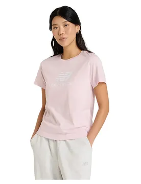 T-shirt à Manches Courtes Sport Essentials Jersey Logo T-shirt Rose Sugar 685 L