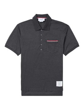 Thom Browne Polo Rwb in cotone