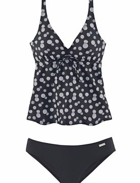 LASCANA Tankini antracita
