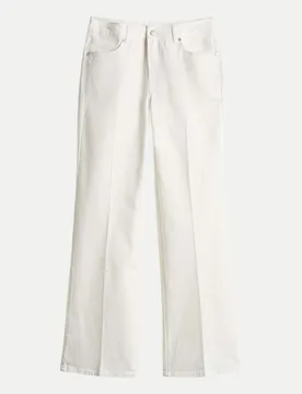 Flared-Fit Jeans Carie iconic Weiß 40 - someday - FashionsVida