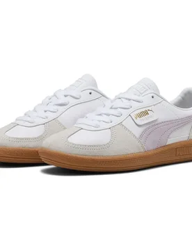 Select Sneaker Palermo Leather White / Lilac Frost EU 42 - Puma - FashionsVida