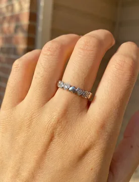 Pieza Anillo de plata de ley 925 genuino con tema oceánico, talla adecuada para mujeres y niñas, ideal como regalo de cita o joyería delicada - Shein - FashionsVida