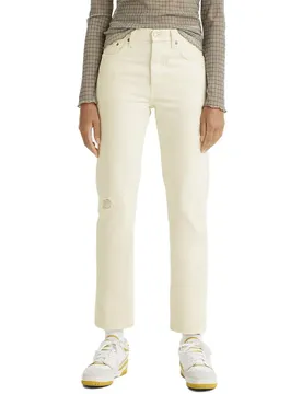 Jeans 501® Cropped Z7309 White Destructed 30