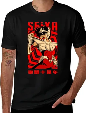 Pegasus Seiya = SAINT SEIYA = Vintage Anime Design T-Shirt custom shirt oversized shirts graphic tees t shirt men - Aliexpress - FashionsVida