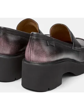 Mocasines de mujer Milah con plataforma en piel - Camper - FashionsVida