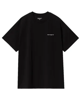 Camiseta SCRIPT EMBROIDERY negro XS - Carhartt - FashionsVida