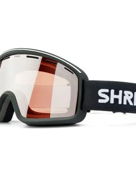Masque De Ski Monocle Black Low Light Silver Mirror/CAT1 Homme
