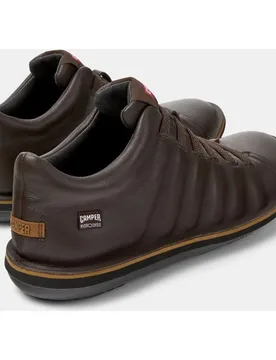 Zapatillas de piel de hombre Beetle con cordones - Camper - FashionsVida