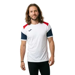 T-shirt à Manches Courtes Danubio White / Red S