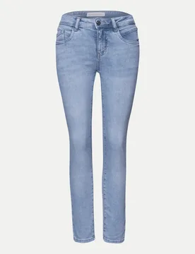 Slim Leg Jeans Blau 29/28 - Street One - FashionsVida