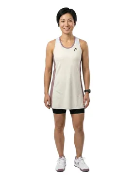 Play Tech Sleeveless Dress White L - Head Racket - FashionsVida