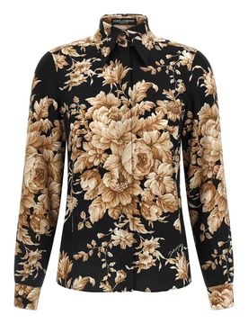 Camicia in charmeuse