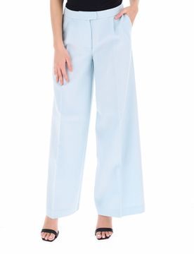Pantalone wide leg AZZURRO CHIARO 46