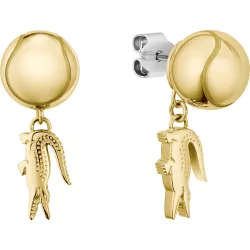 Pendientes Matchpoint de piel