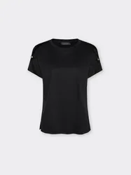 ELENA MIRO maglia con applicazioni donna nero
