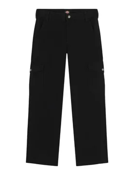 Pantalone donna duck canvas cargo w - black - Dickies - FashionsVida