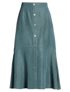 Midi-Rock Damen Aquamarin 30,34,36 Damen