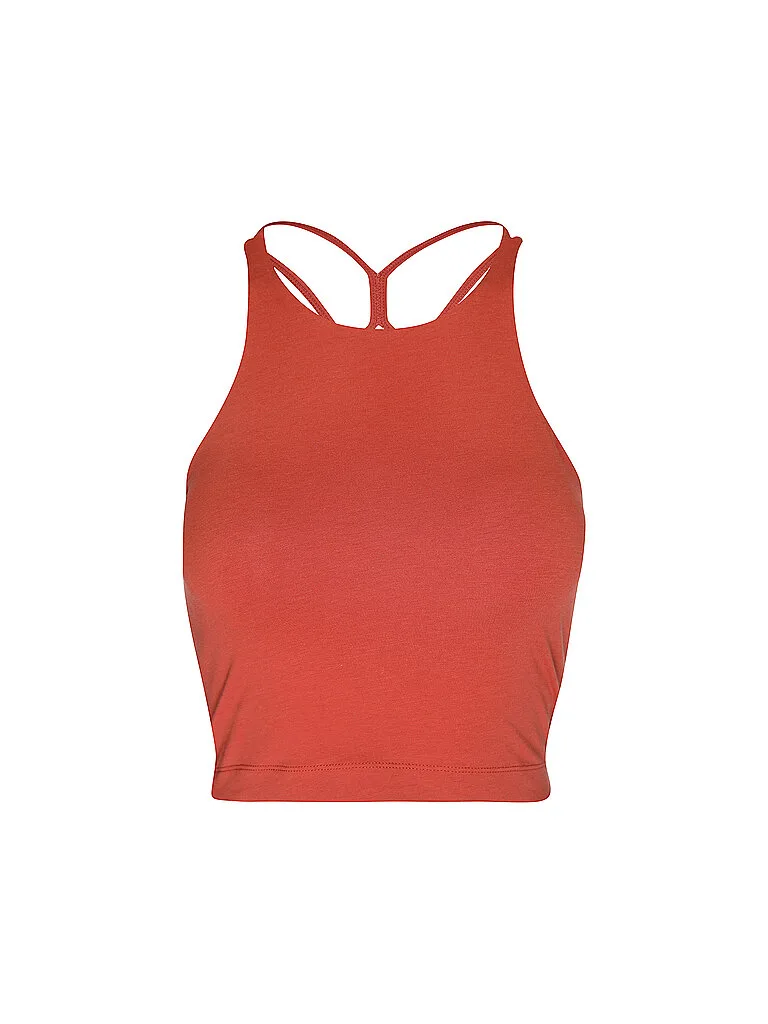 Yogatank Bra Cross da donna corallo S - Mandala - FashionsVida