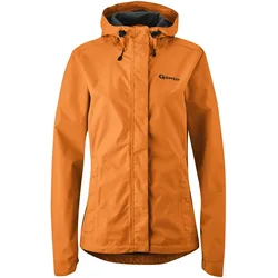Sura Light Damen Regenjacke, orange 36