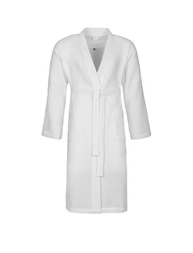 Albornoz unisex WELLINGTON-L blanco M - Vossen - FashionsVida