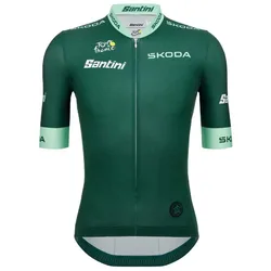 Maillot à Manches Courtes Tour De France Official Green 2025
