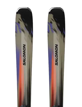 Pack De Skis Alpins Stance 80+m10 Gw Kelp / Nasturtium / Black 185 Homme - Salomon - FashionsVida