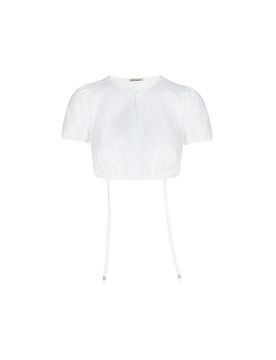 Dirndlbluse ELLA weiss 38 damen