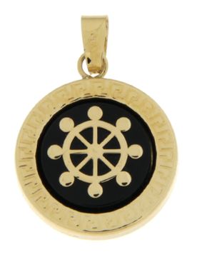 Ciondolo Unisex Timone Oro Giallo GL101901