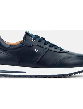 Zapatillas de piel de hombre de piel - Martinelli - FashionsVida