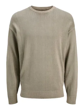 Pull Charge Faded Silver Sage 2XL - Jack & jones - FashionsVida