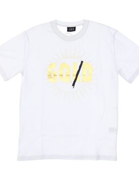 Maglietta Uomo God Gold Tee White