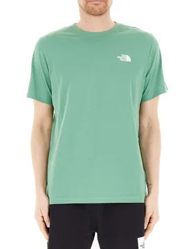 T-shirt girocollo VERDE ACQUA S - The North Face - FashionsVida