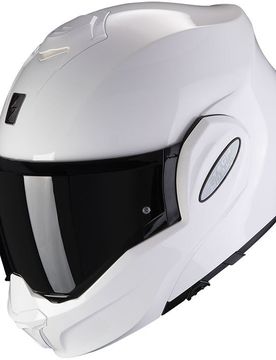 Casco Moto Modulare P/J EXO-TECH EVO SOLID Bianco taglia S