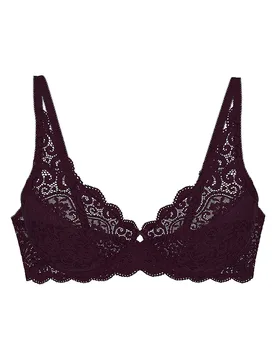 Soutien-gorge à armatures ARMOURETTE claret rouge foncé 90D - Triumph - FashionsVida