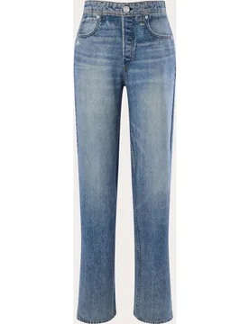 Rag & Bone - Pantalón wide leg Miramar Terry Scarlet - Rag & Bone - FashionsVida