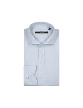 Camisa Slim Fit azul claro 38