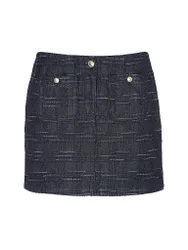 Minifalda azul oscuro 34